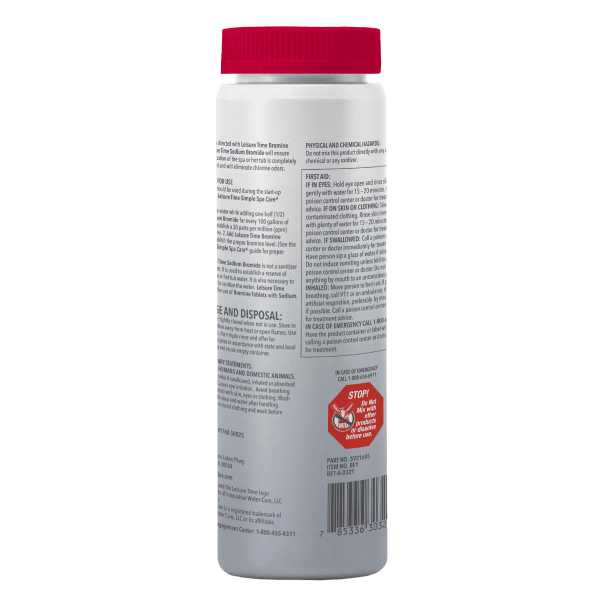 Leisure Time Sodium Bromide 16oz - Poolstoreconnect