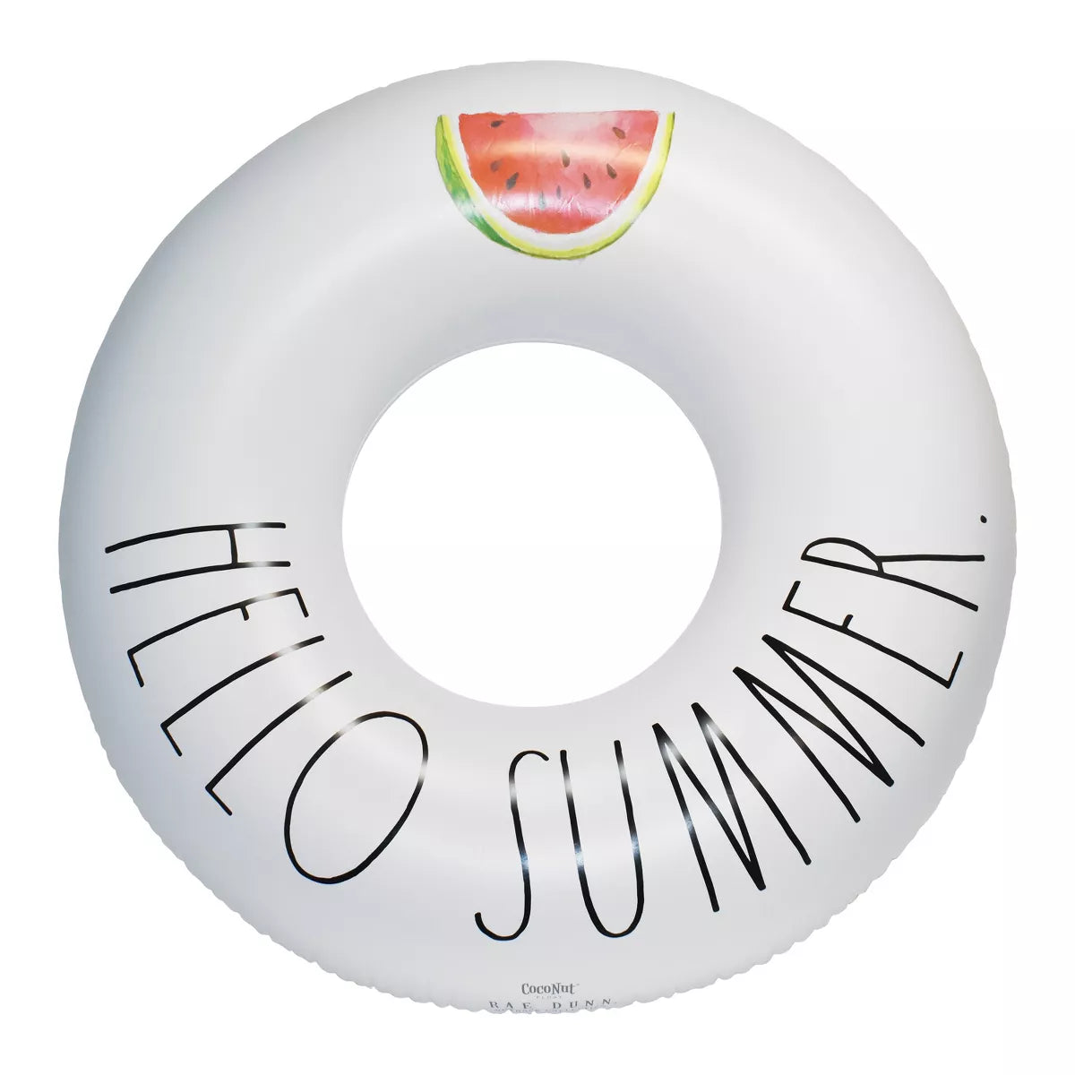 Rae Dunn Hello Summer 48" Ring Pool Float