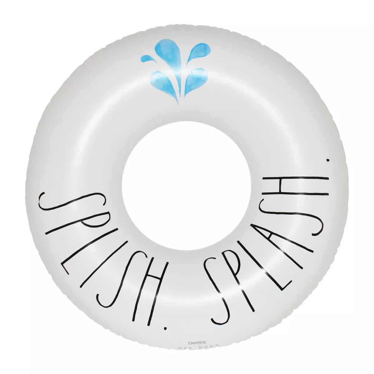 Rae Dunn Splish Splash 48" Ring Pool Float