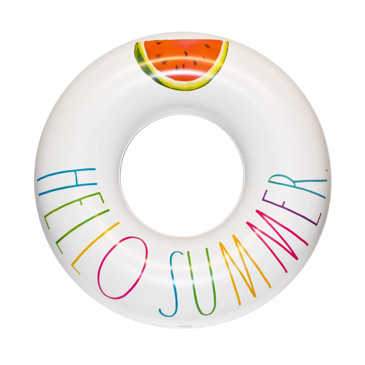 Rae Dunn Hello Summer 32" Junior Ring Pool Float