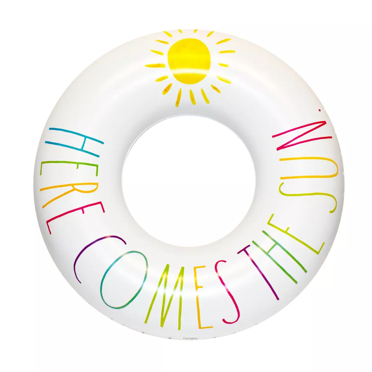 Rae Dunn Here Comes the Sun 32" Junior Ring Pool Float