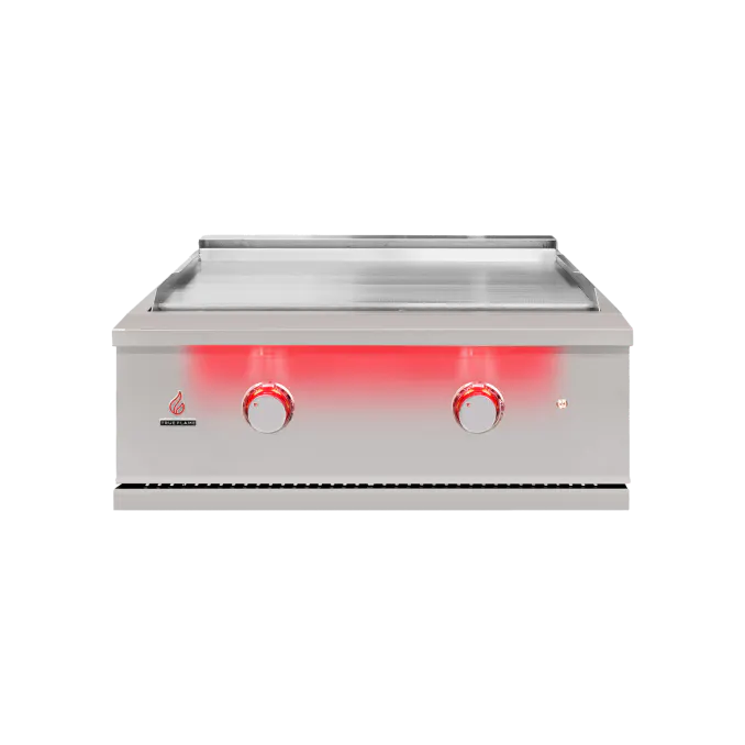 TrueFlame Griddle - Built-In Liquid Propane