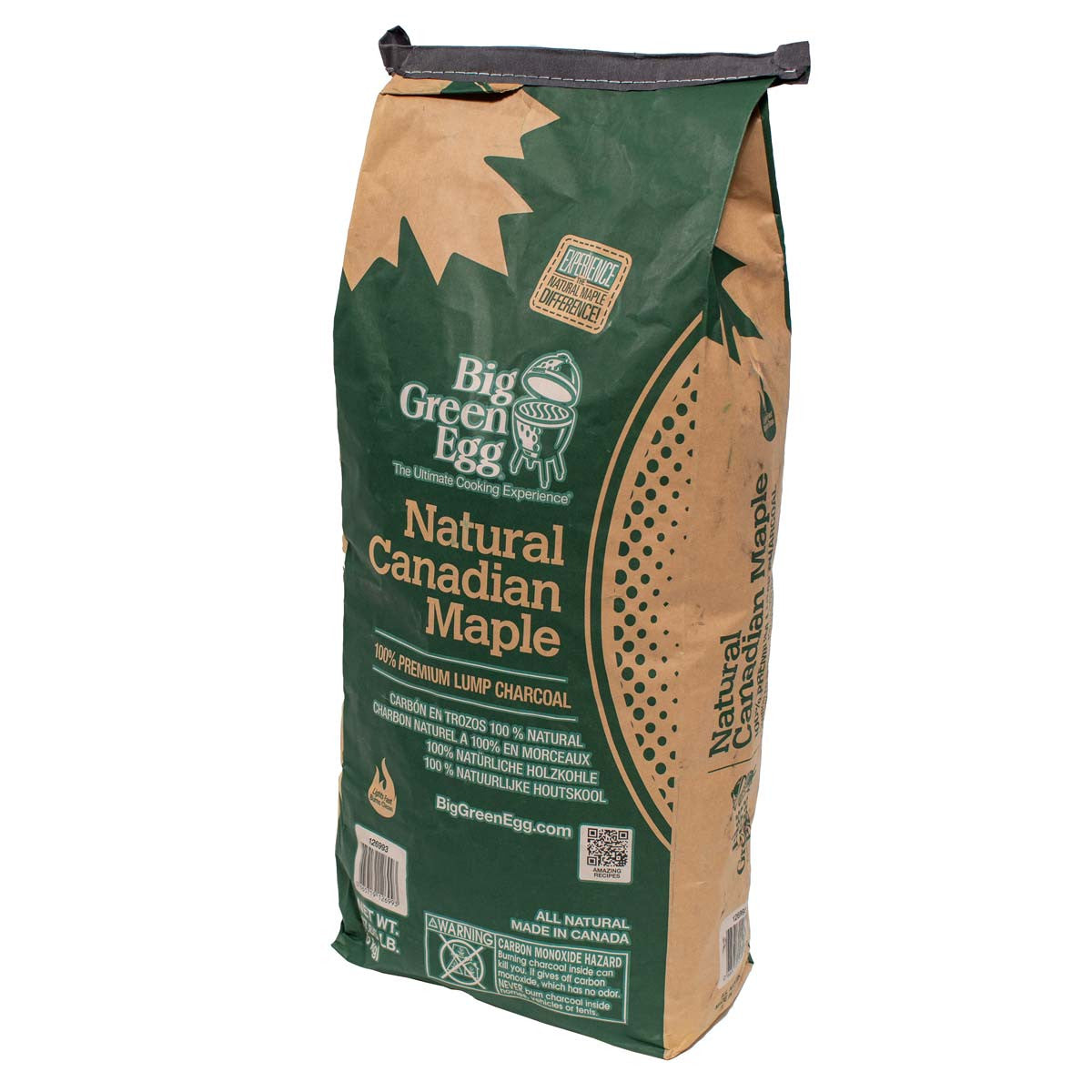 Big Green Egg Natural Canadian Maple Lump Charcoal