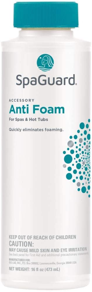 SpaGuard Spa Anti Foam 1 pint - Poolstoreconnect