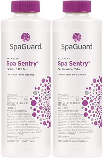 SpaGuard Spa Sentry 1 quart (2 PACK) - Poolstoreconnect