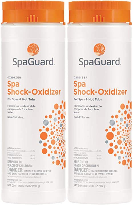 SpaGuard Spa Shock-Oxidizer 35oz (2 PACK) - Poolstoreconnect