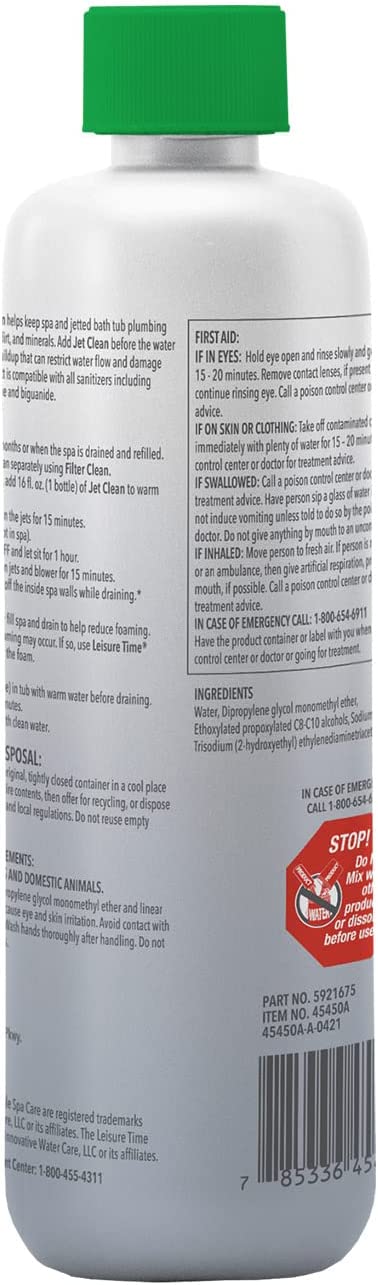 Leisure Time Jet Clean 16oz - Poolstoreconnect