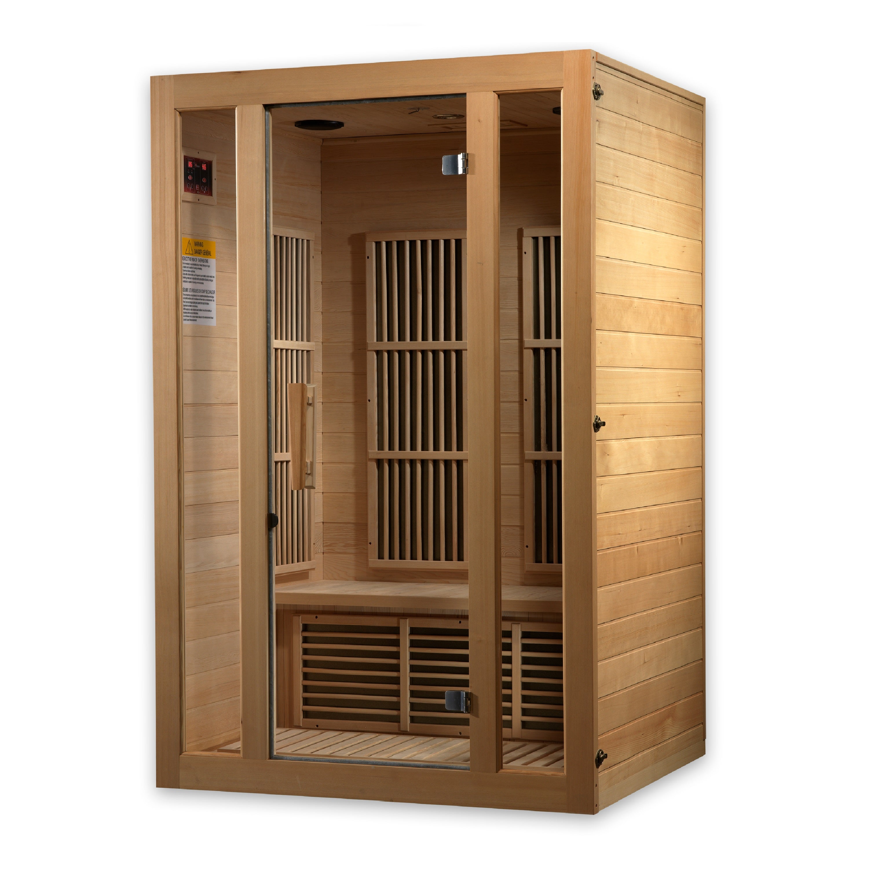 Dynamic Maxxus Hemlock Low EMF FAR IR Saunas MX-J206-01 Seattle - Poolstoreconnect