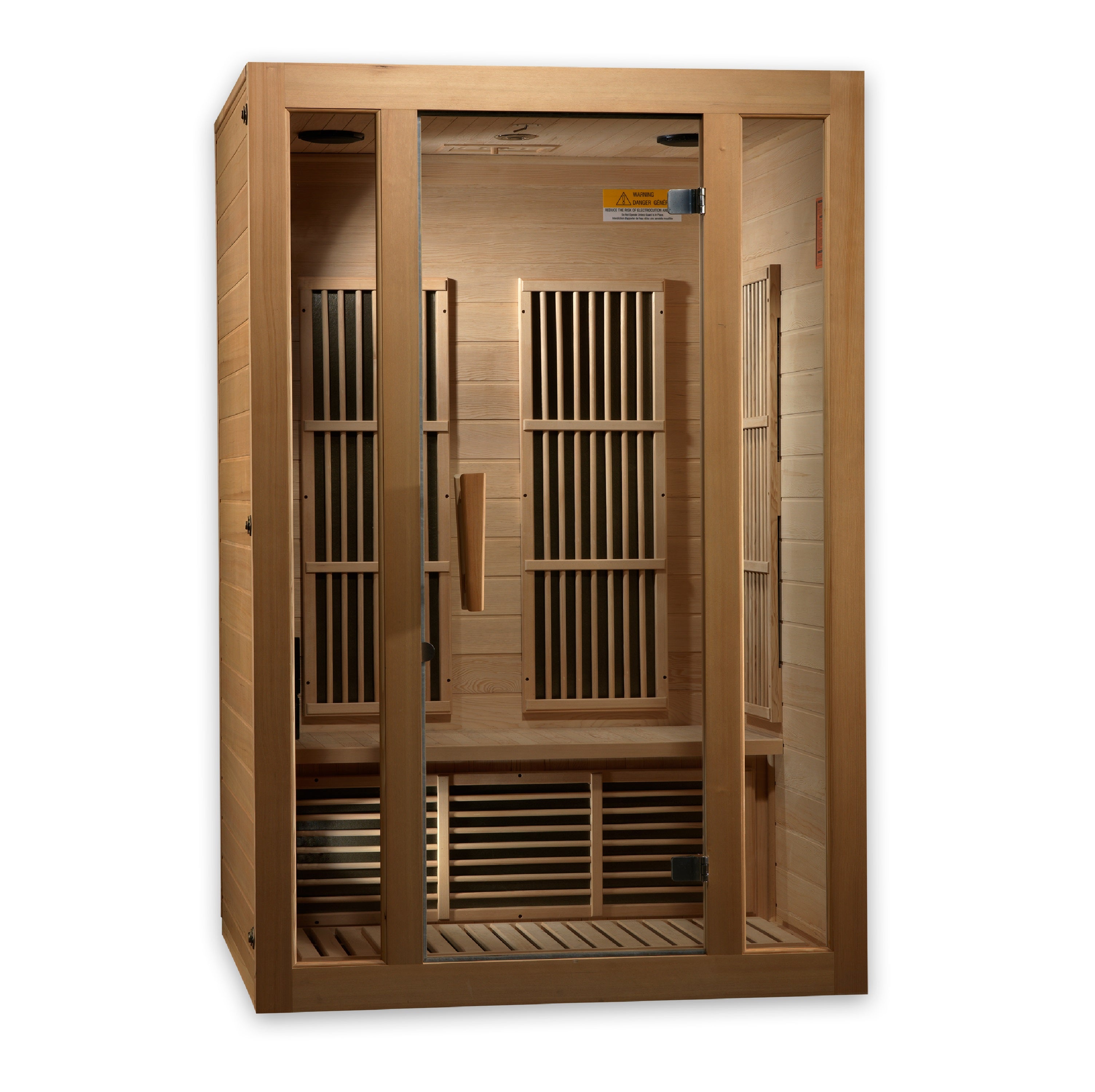 Dynamic Maxxus Hemlock Low EMF FAR IR Saunas MX-J206-01 Seattle - Poolstoreconnect