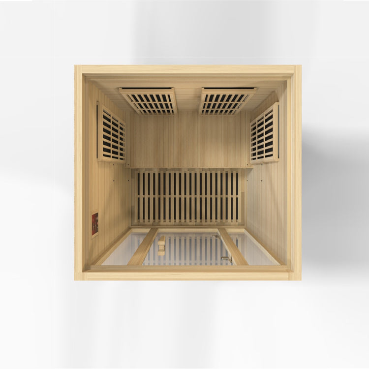 Dynamic Maxxus Hemlock Low EMF FAR IR Saunas MX-J206-01 Seattle - Poolstoreconnect
