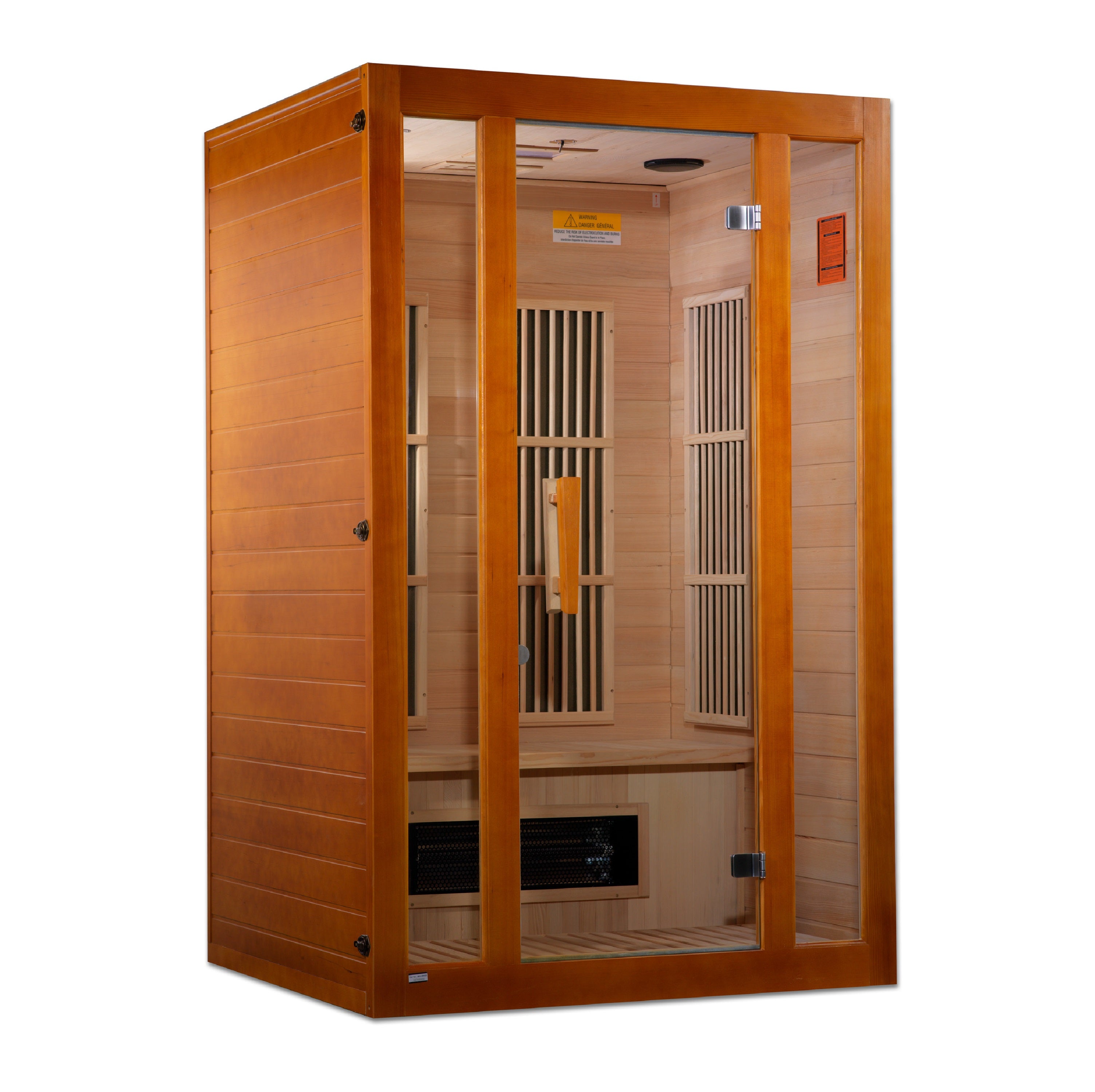 Dynamic Maxxus Hemlock Low EMF FAR IR Saunas MX-J206-02S - Poolstoreconnect