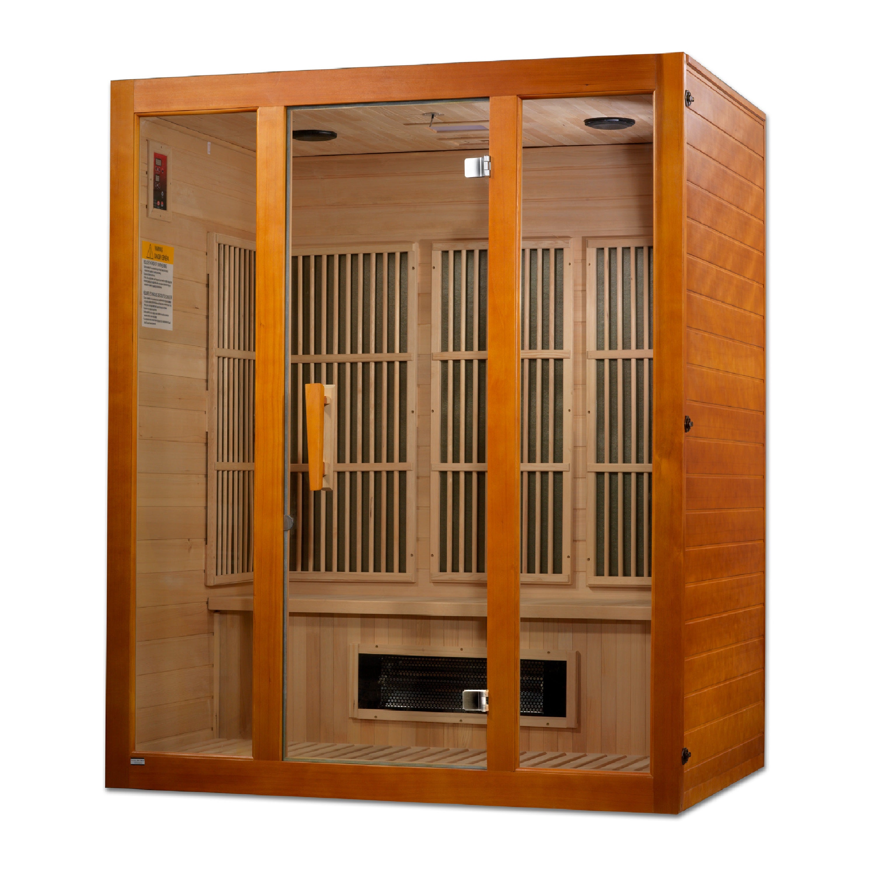 Dynamic Maxxus Hemlock Low EMF FAR IR Saunas MX-J306-02S - Poolstoreconnect