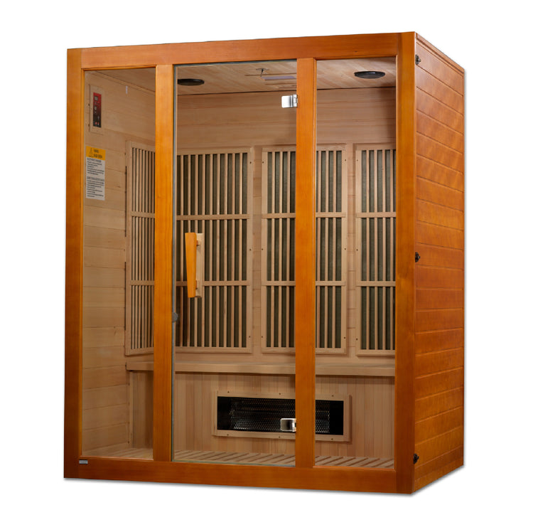 Dynamic Maxxus Hemlock Low EMF FAR IR Saunas MX-J306-02S - Poolstoreconnect
