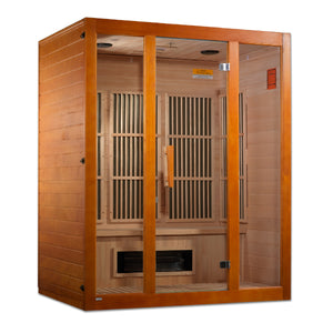 Dynamic Maxxus Hemlock Low EMF FAR IR Saunas MX-J306-02S - Poolstoreconnect