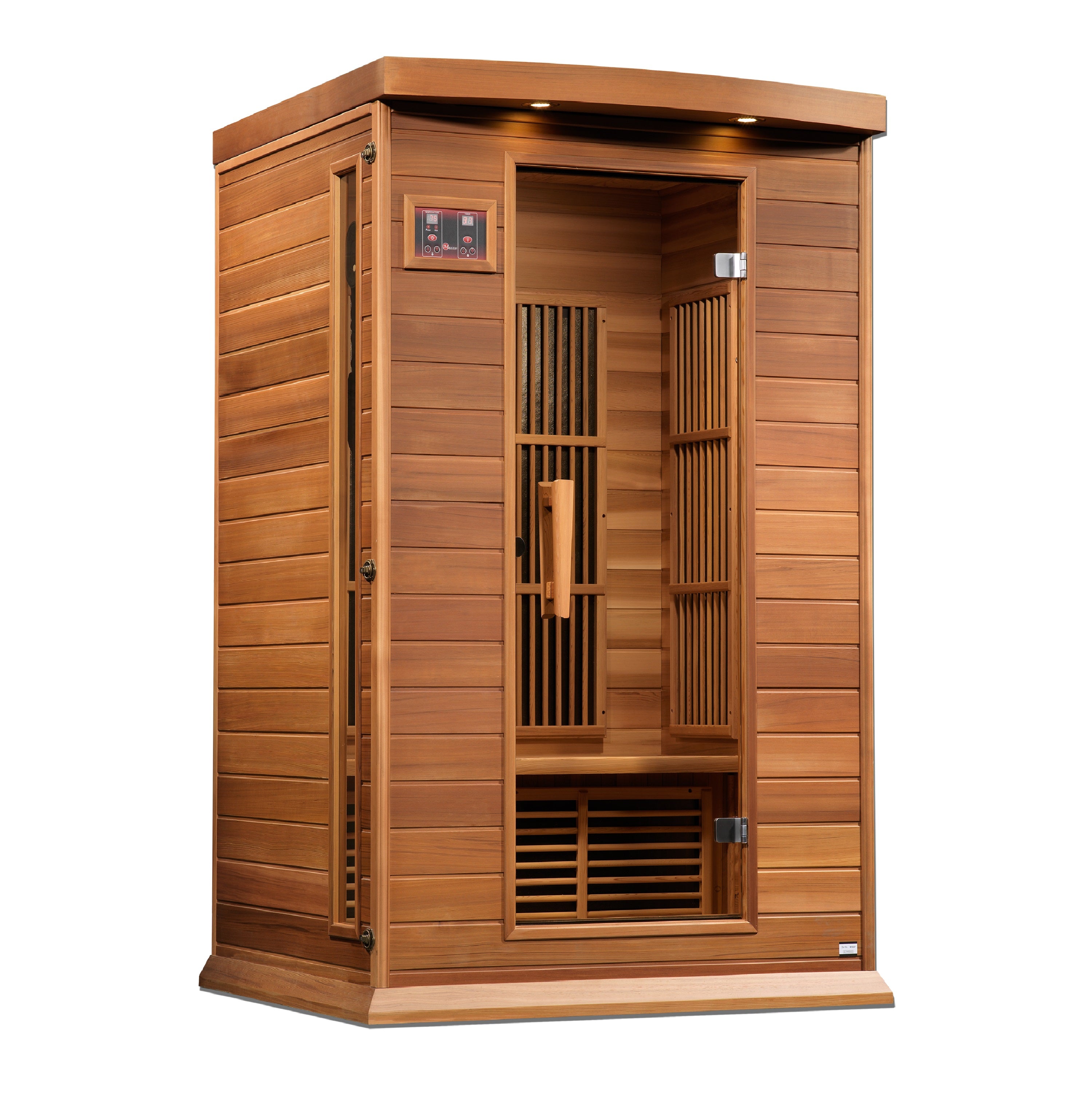 Dynamic Maxxus Red Cedar Near Zero EMF FAR IR Saunas MX-K206-01-ZF CED - Poolstoreconnect