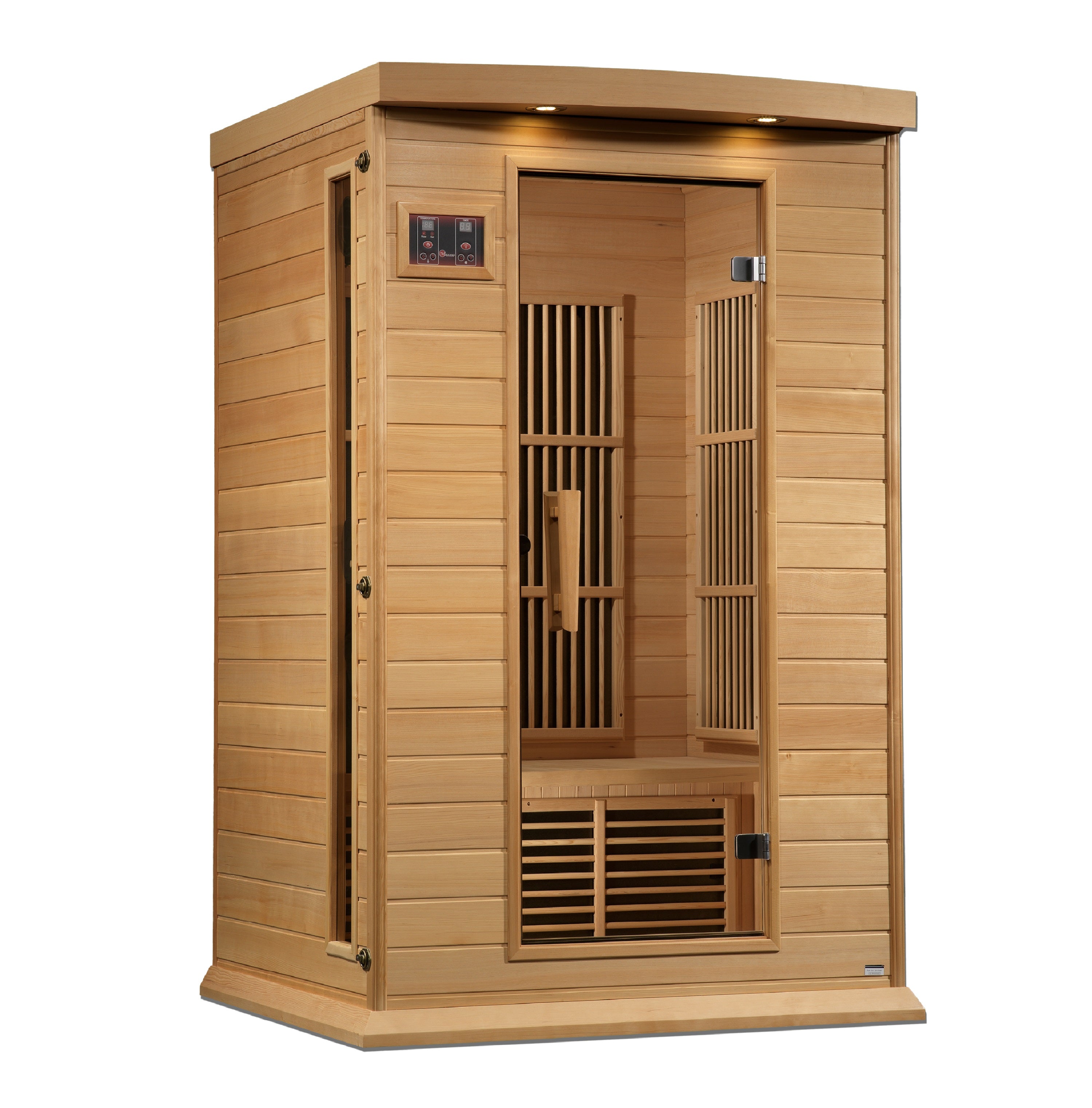 Dynamic Maxxus Hemlock Near Zero EMF FAR IR Saunas MX-K206-01-ZF - Poolstoreconnect