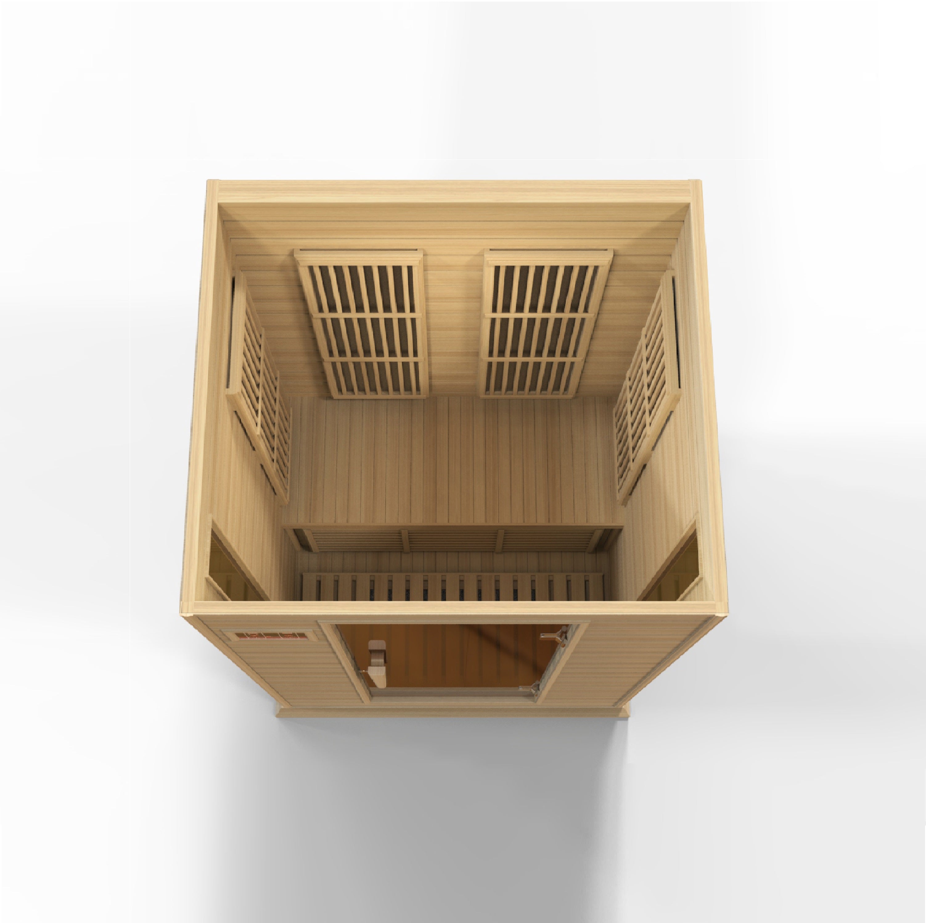 Dynamic Maxxus Hemlock Low EMF FAR IR Saunas MX-K206-01 Hemlock - Poolstoreconnect