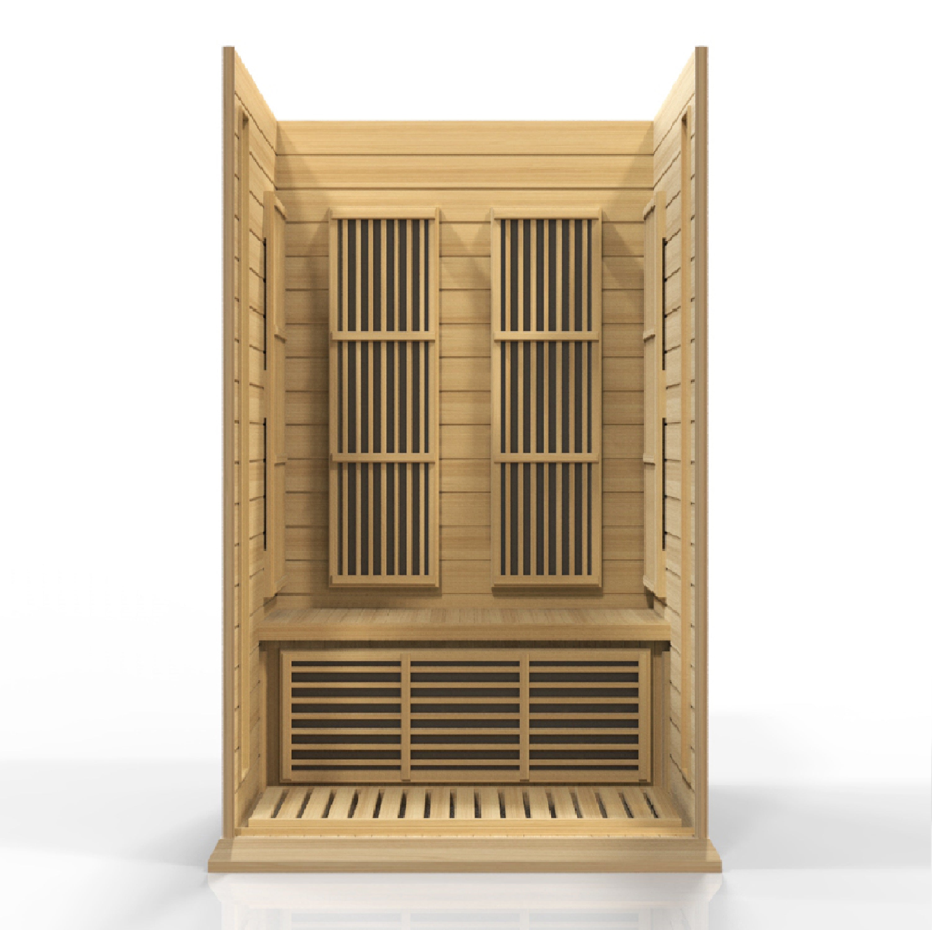 Dynamic Maxxus Hemlock Low EMF FAR IR Saunas MX-K206-01 Hemlock - Poolstoreconnect