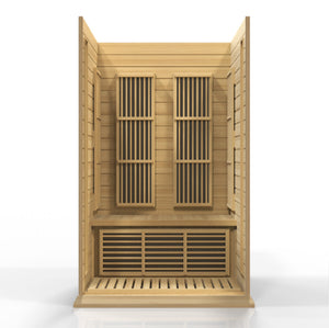 Dynamic Maxxus Hemlock Low EMF FAR IR Saunas MX-K206-01 Hemlock - Poolstoreconnect