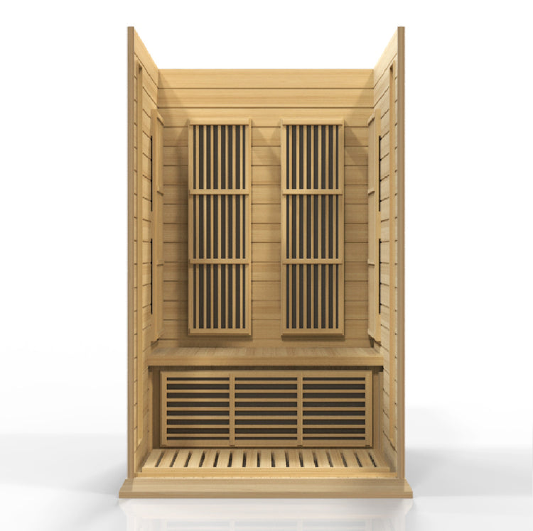 Dynamic Maxxus Hemlock Low EMF FAR IR Saunas MX-K206-01 Hemlock - Poolstoreconnect