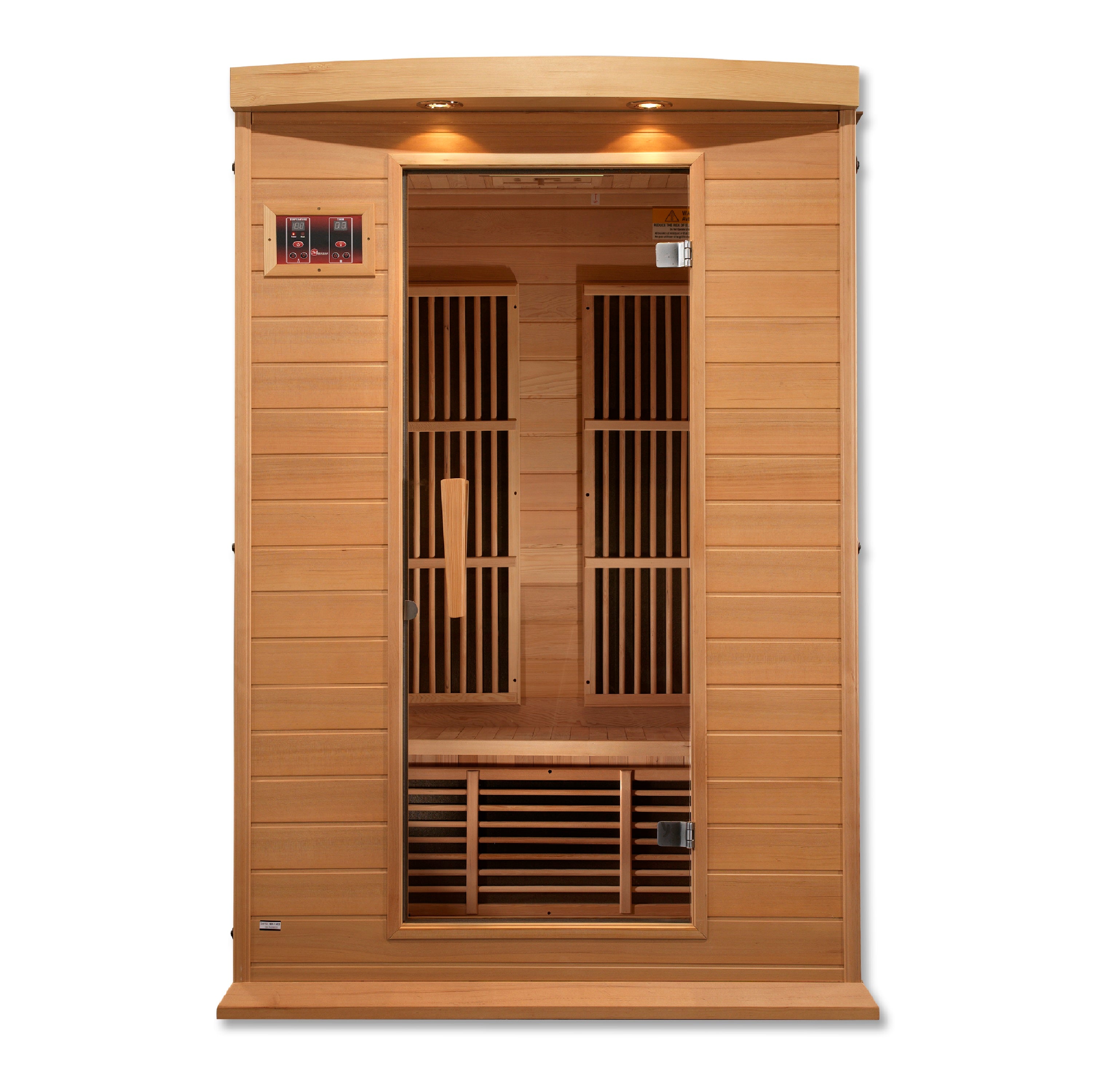 Dynamic Maxxus Hemlock Low EMF FAR IR Saunas MX-K206-01 Hemlock - Poolstoreconnect