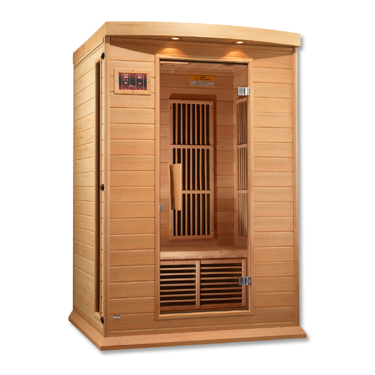 Dynamic Maxxus Hemlock Low EMF FAR IR Saunas MX-K206-01 Hemlock - Poolstoreconnect