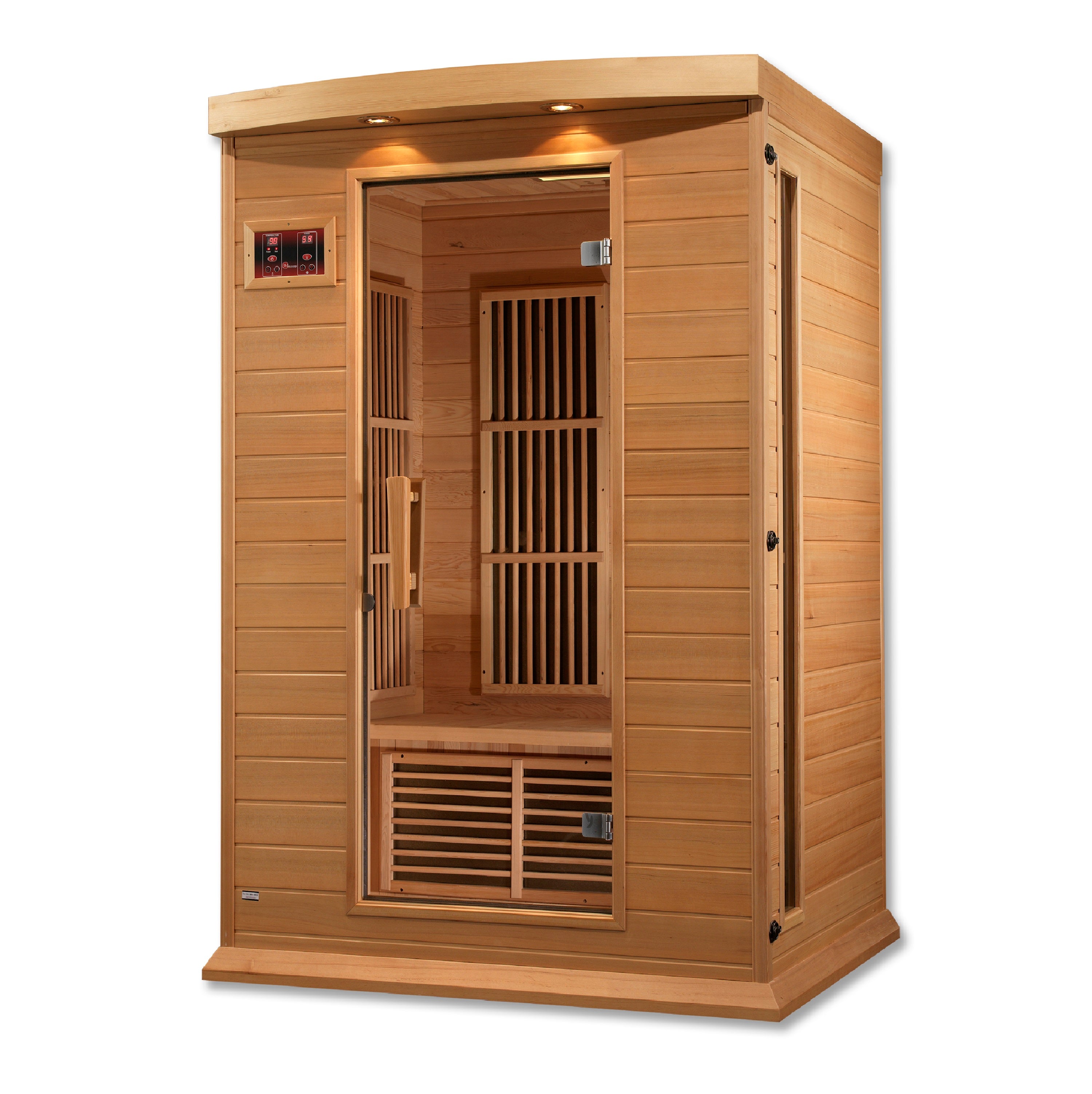 Dynamic Maxxus Hemlock Low EMF FAR IR Saunas MX-K206-01 Hemlock - Poolstoreconnect