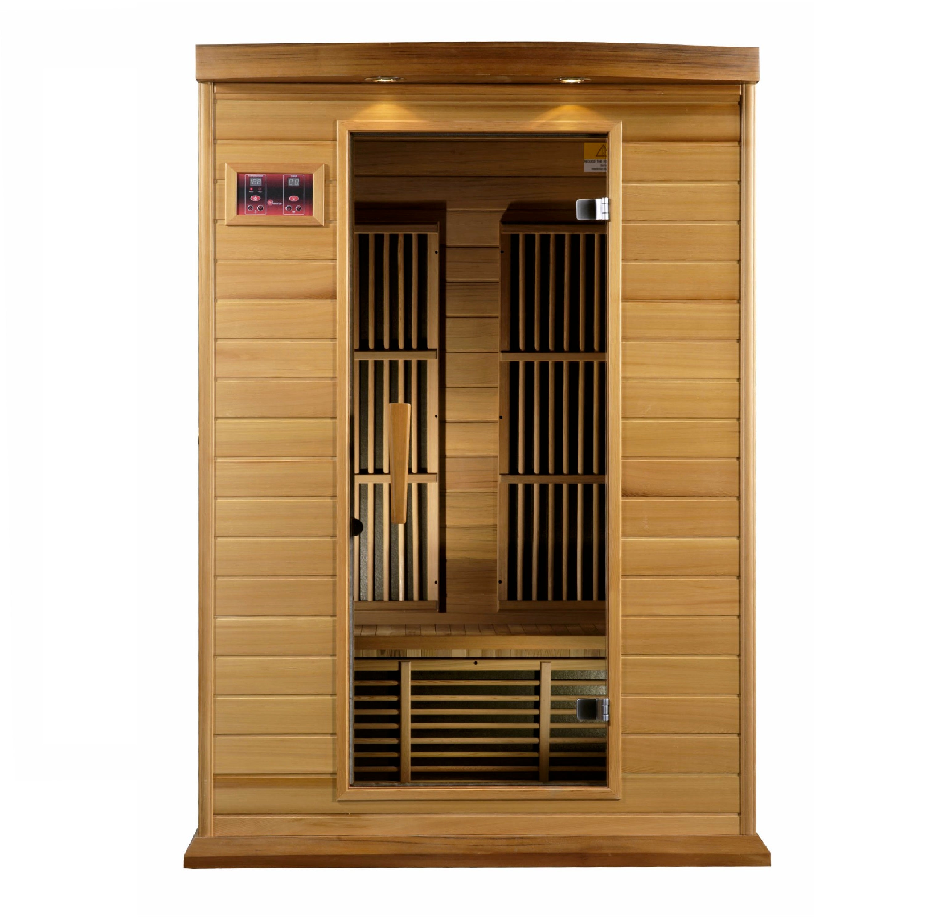 Dynamic Maxxus Red Cedar Low EMF FAR IR Saunas MX-K206-01 CED - Poolstoreconnect