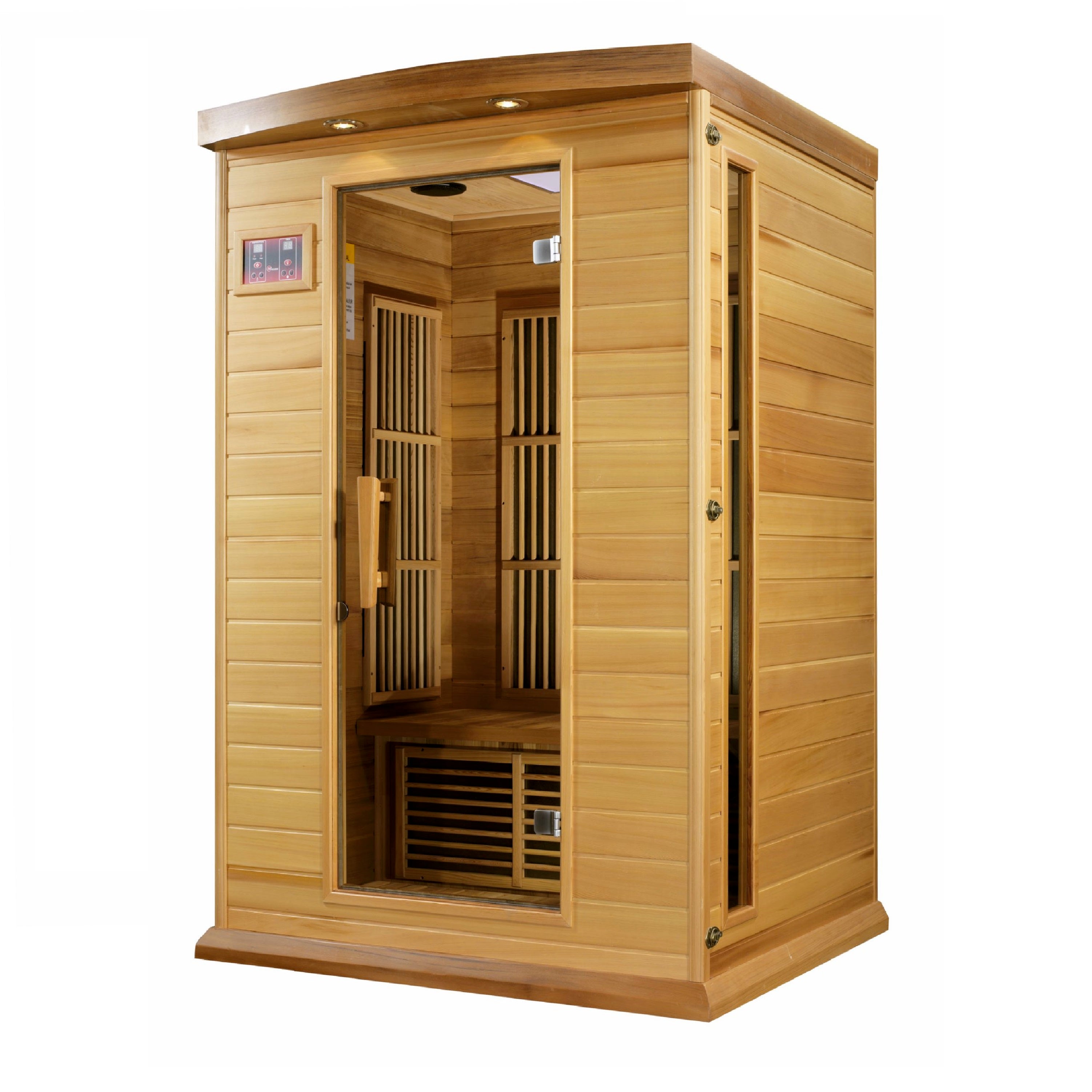 Dynamic Maxxus Red Cedar Low EMF FAR IR Saunas MX-K206-01 CED - Poolstoreconnect