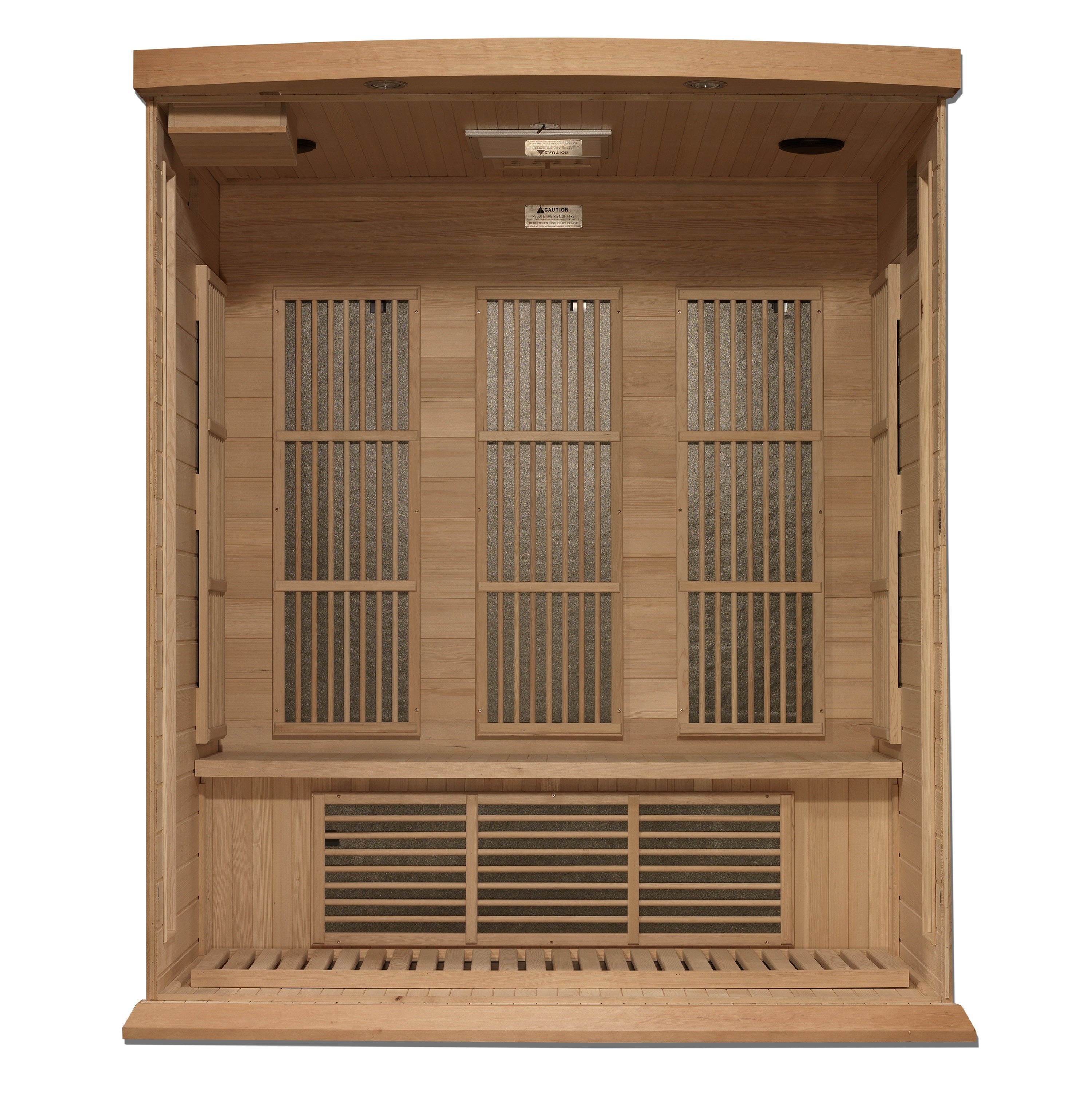 Dynamic Maxxus Hemlock Near Zero EMF FAR IR Saunas MX-K306-01-ZF - Poolstoreconnect