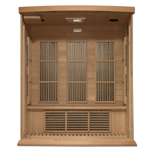 Dynamic Maxxus Hemlock Near Zero EMF FAR IR Saunas MX-K306-01-ZF - Poolstoreconnect