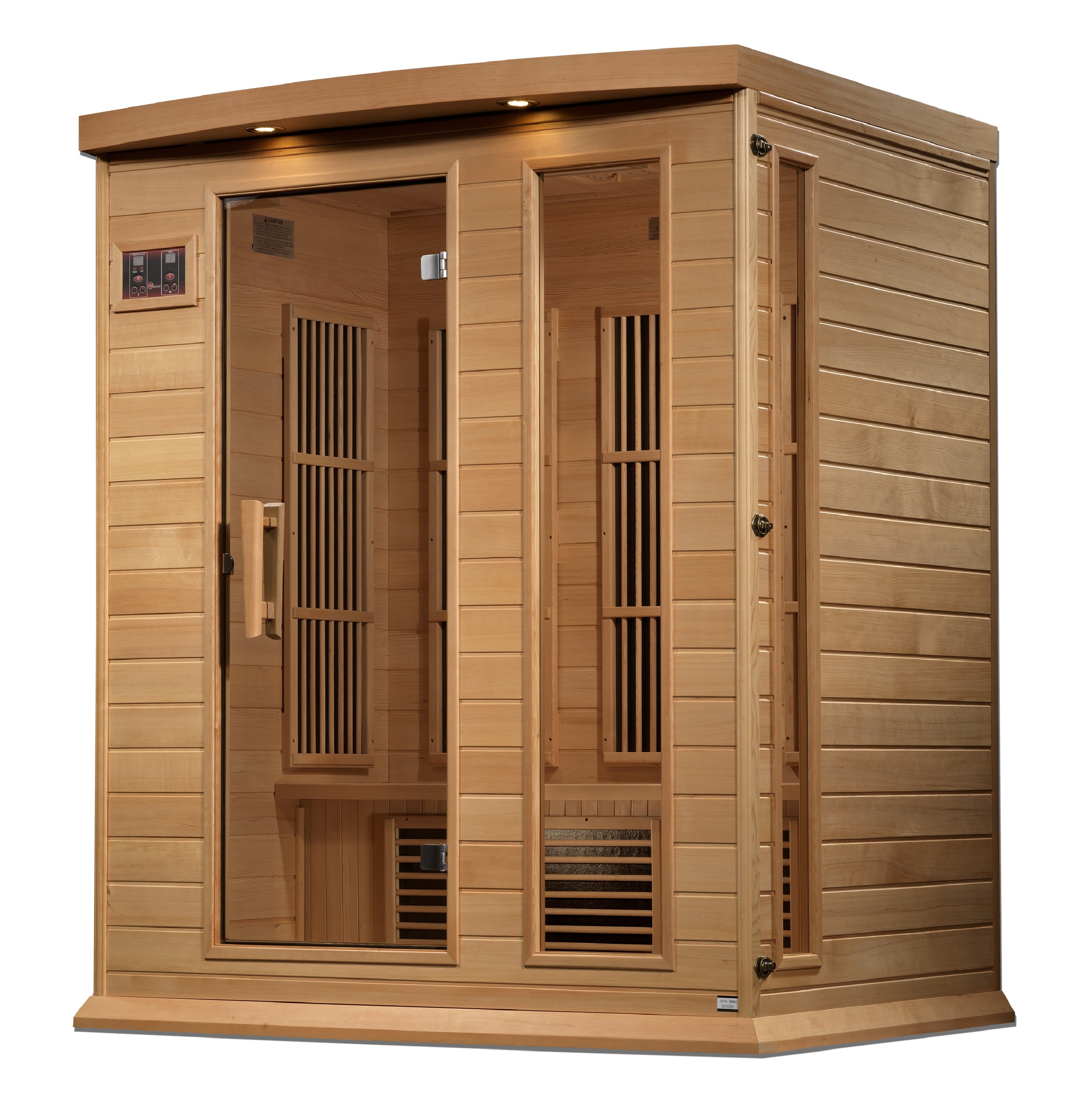 Dynamic Maxxus Hemlock Near Zero EMF FAR IR Saunas MX-K306-01-ZF - Poolstoreconnect