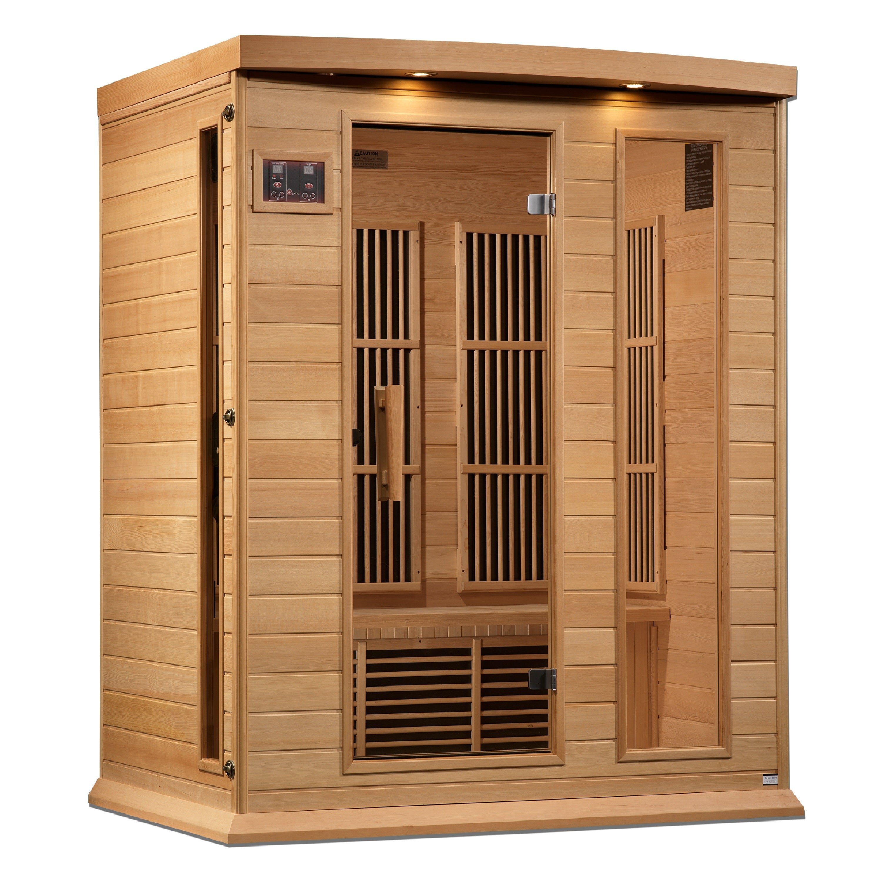 Dynamic Maxxus Hemlock Near Zero EMF FAR IR Saunas MX-K306-01-ZF - Poolstoreconnect