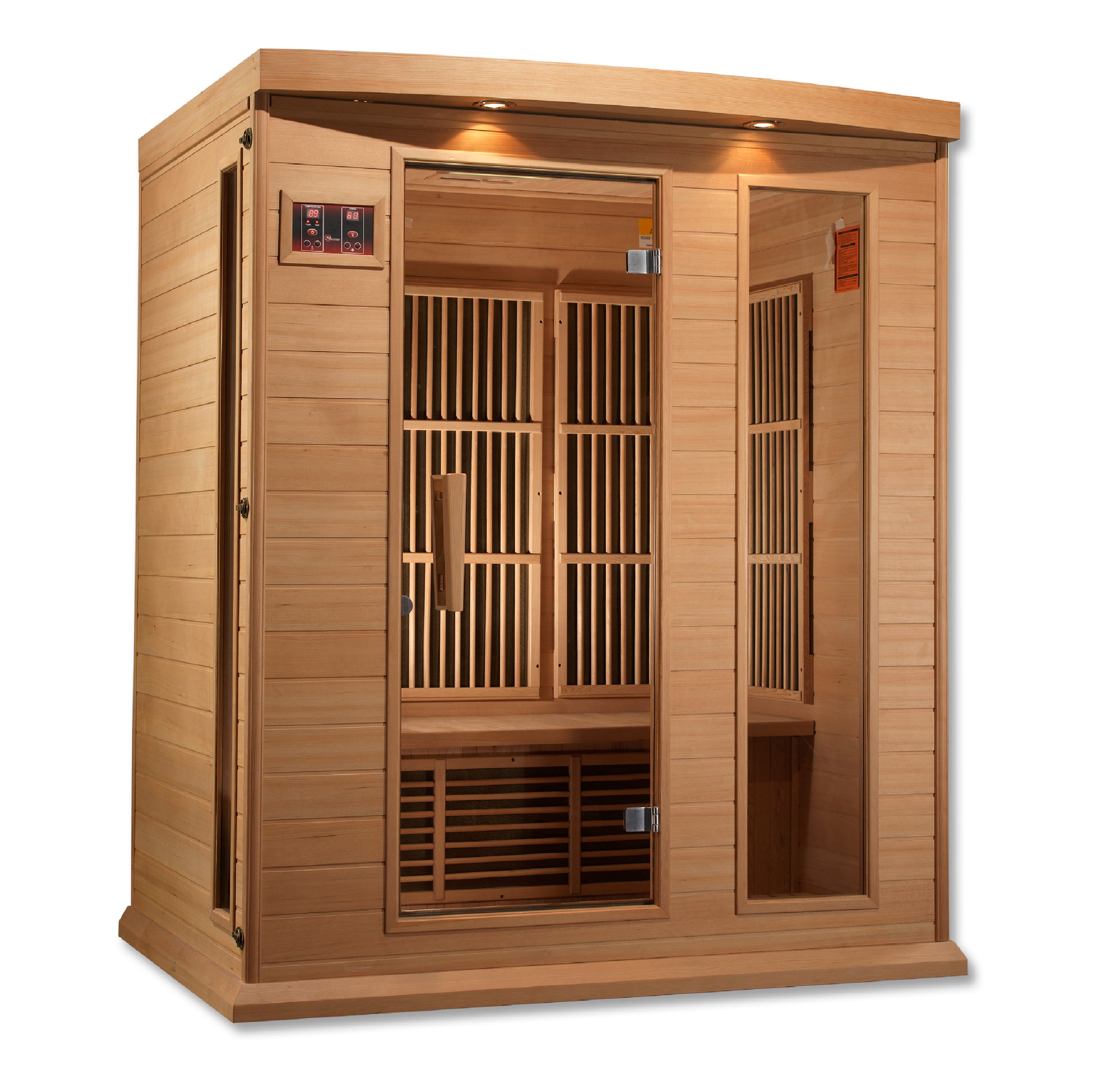 Dynamic Maxxus Hemlock Low EMF FAR IR Saunas MX-K306-01 Hemlock - Poolstoreconnect