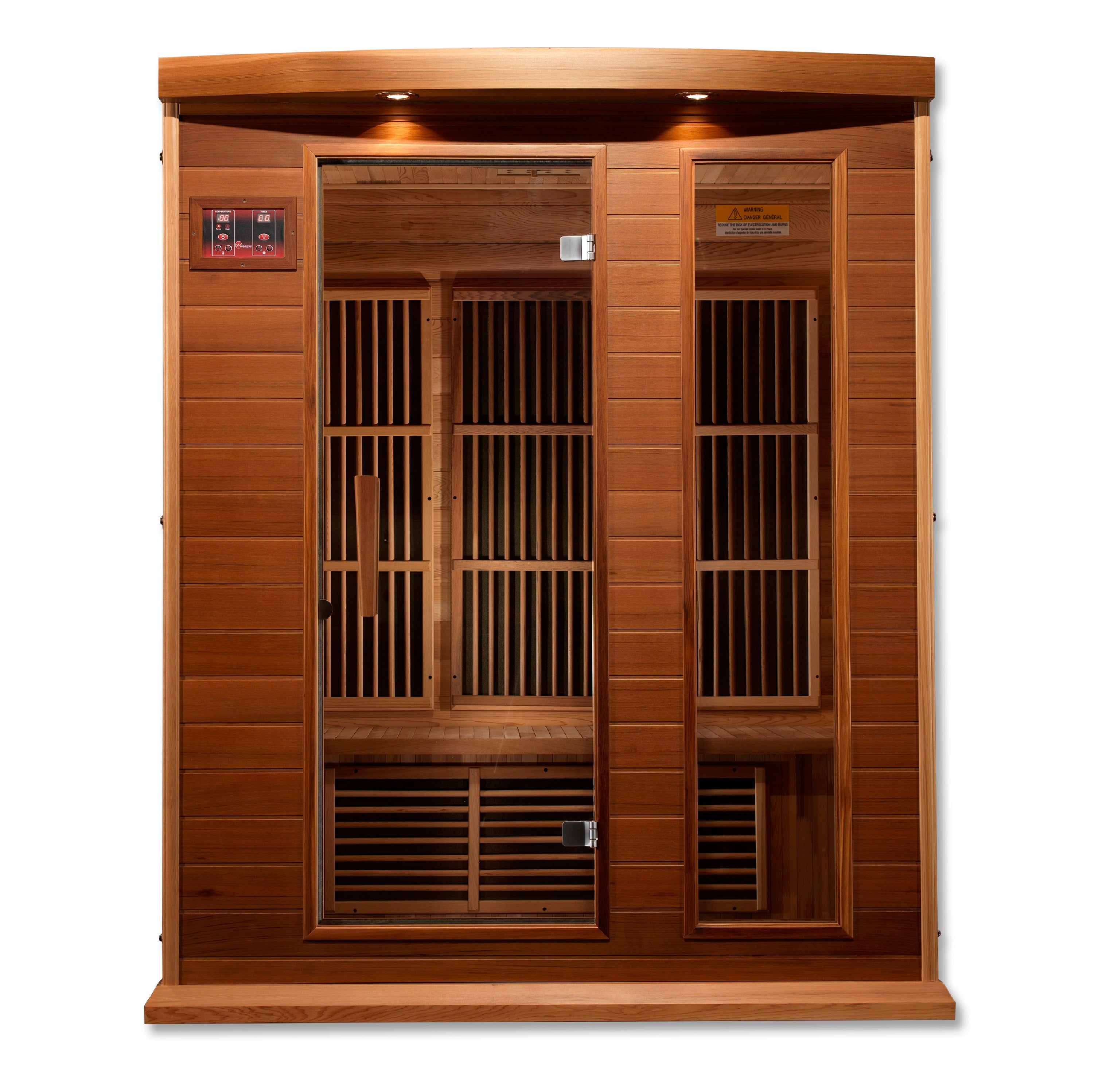 Dynamic Maxxus Red Cedar Low EMF FAR IR Saunas MX-K306-01 CED - Poolstoreconnect
