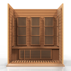 Dynamic Maxxus Red Cedar Low EMF FAR IR Saunas MX-K306-01 CED - Poolstoreconnect