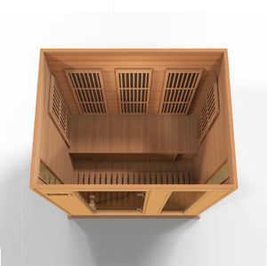 Dynamic Maxxus Red Cedar Low EMF FAR IR Saunas MX-K306-01 CED - Poolstoreconnect