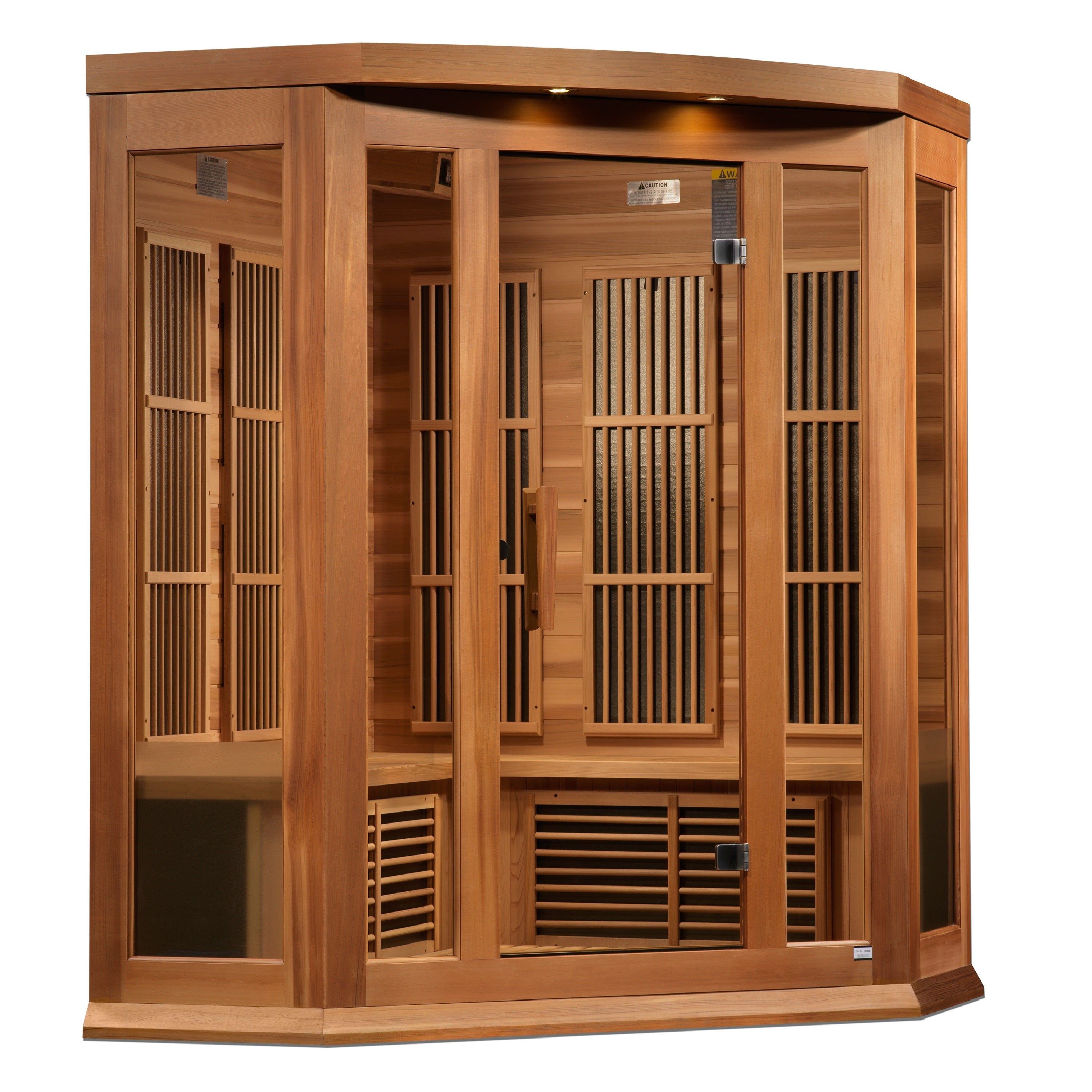 Dynamic Maxxus Red Cedar Near Zero EMF FAR IR Saunas MX-K356-01-ZF CED - Poolstoreconnect
