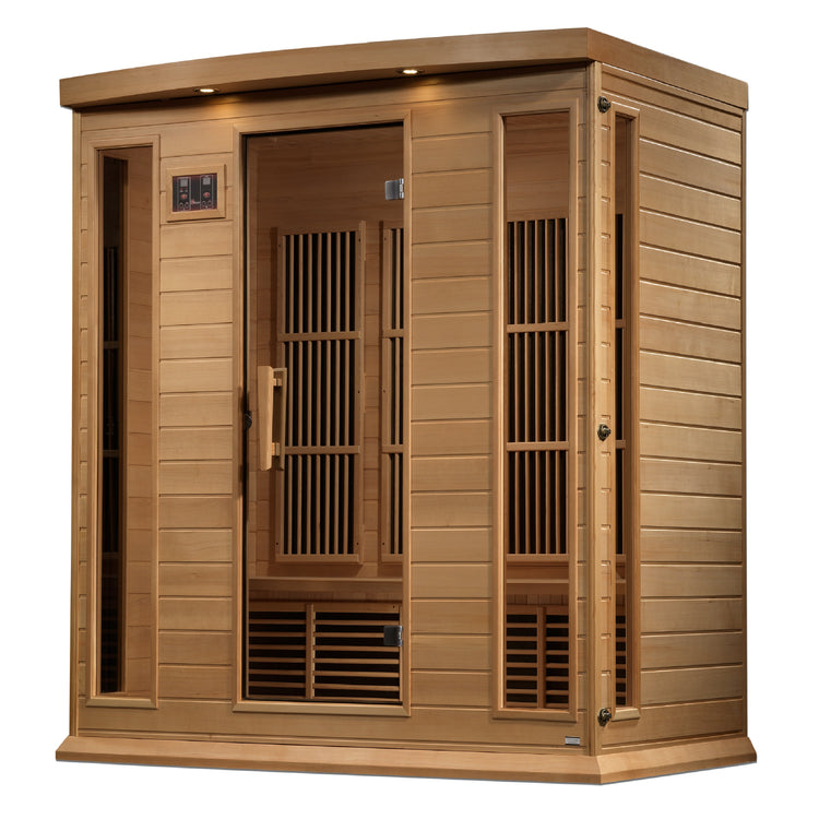 Dynamic Maxxus Hemlock Near Zero EMF FAR IR Saunas MX-K406-01-ZF - Poolstoreconnect