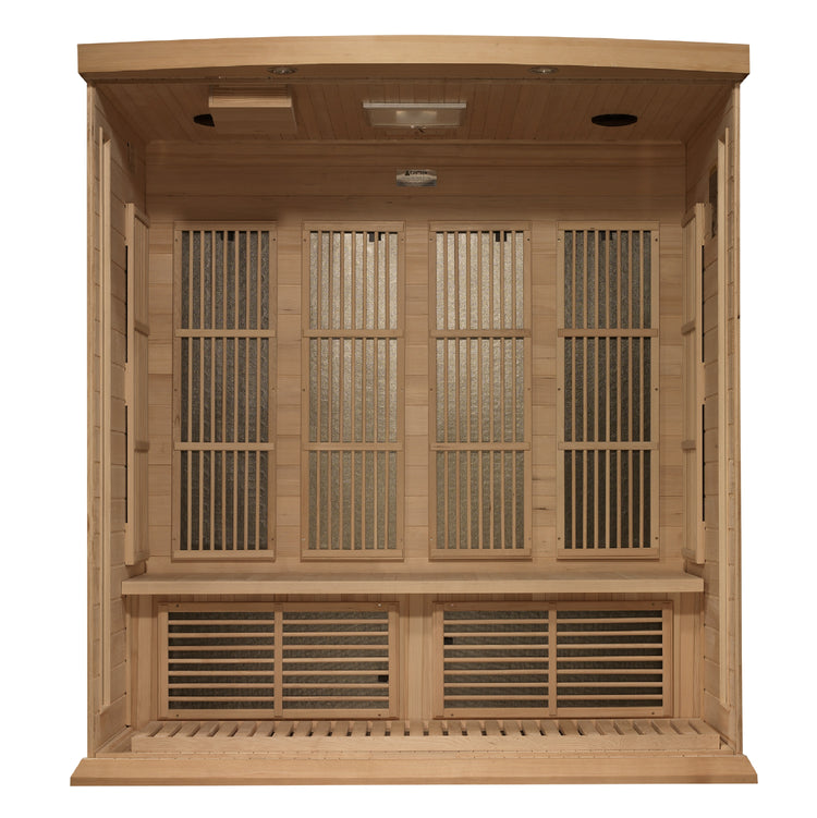 Dynamic Maxxus Hemlock Near Zero EMF FAR IR Saunas MX-K406-01-ZF - Poolstoreconnect