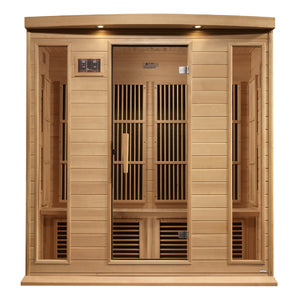 Dynamic Maxxus Hemlock Near Zero EMF FAR IR Saunas MX-K406-01-ZF - Poolstoreconnect