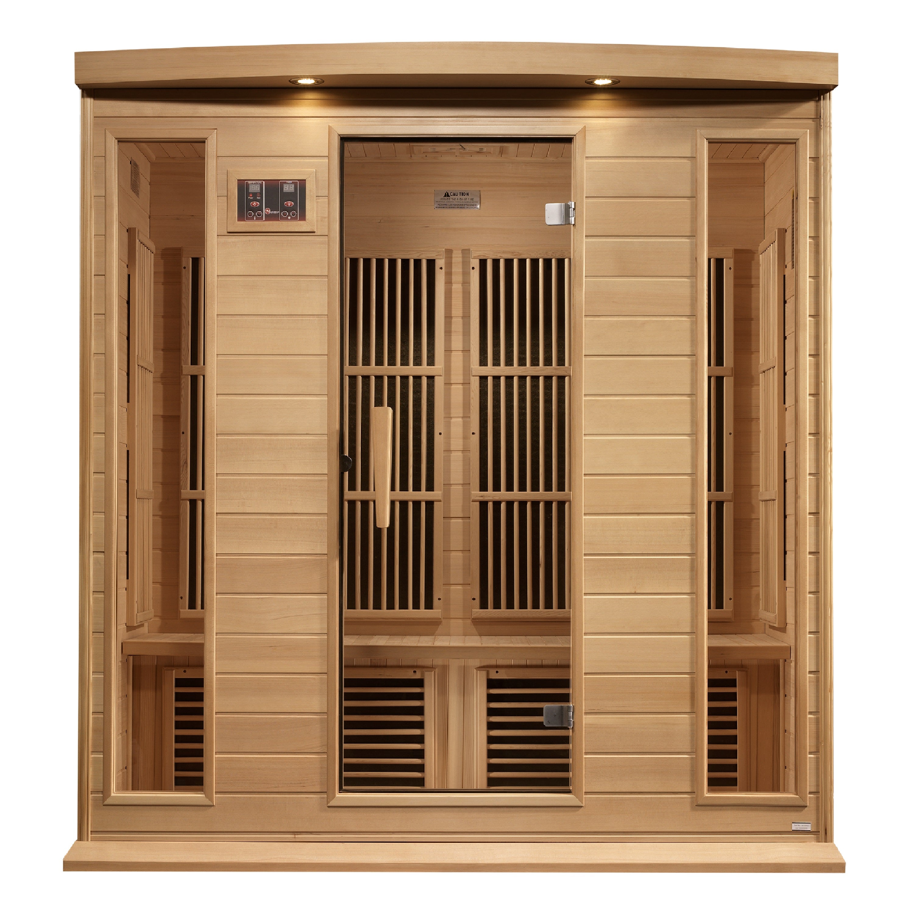 Dynamic Maxxus Hemlock Near Zero EMF FAR IR Saunas MX-K406-01-ZF - Poolstoreconnect