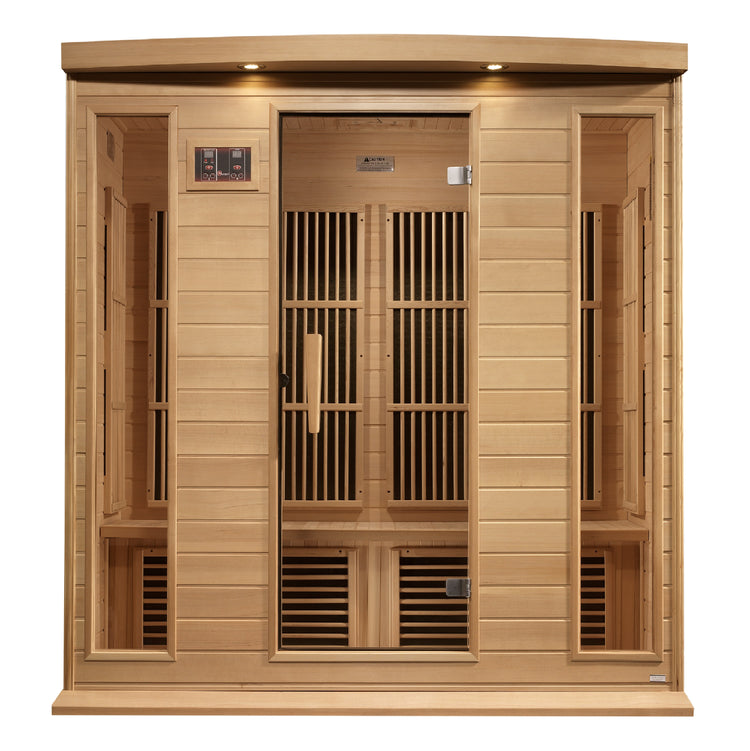 Dynamic Maxxus Hemlock Near Zero EMF FAR IR Saunas MX-K406-01-ZF - Poolstoreconnect