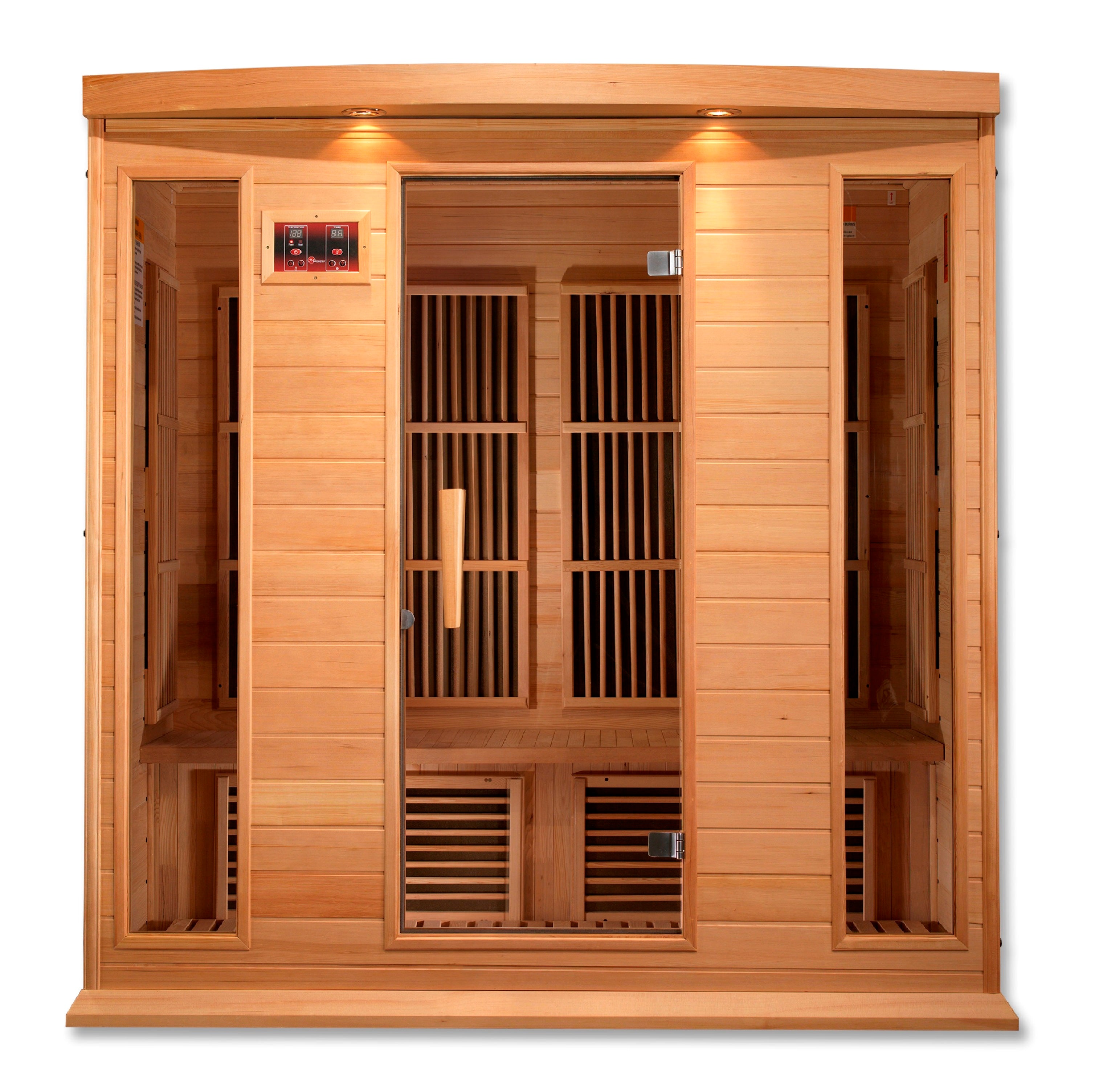 Dynamic Maxxus Hemlock Low EMF FAR IR Saunas MX-K406-01 Hemlock - Poolstoreconnect