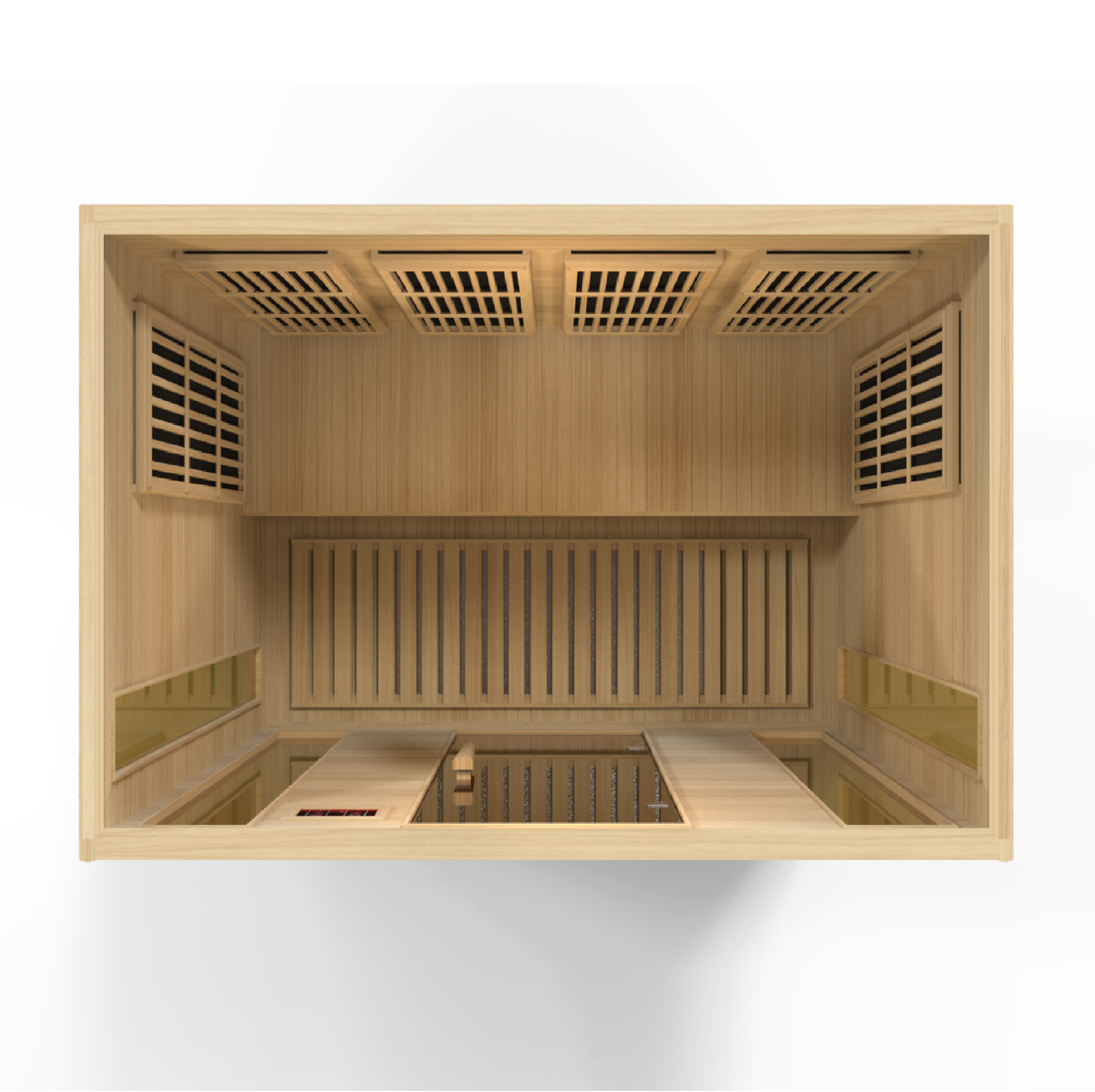 Dynamic Maxxus Hemlock Low EMF FAR IR Saunas MX-K406-01 Hemlock - Poolstoreconnect