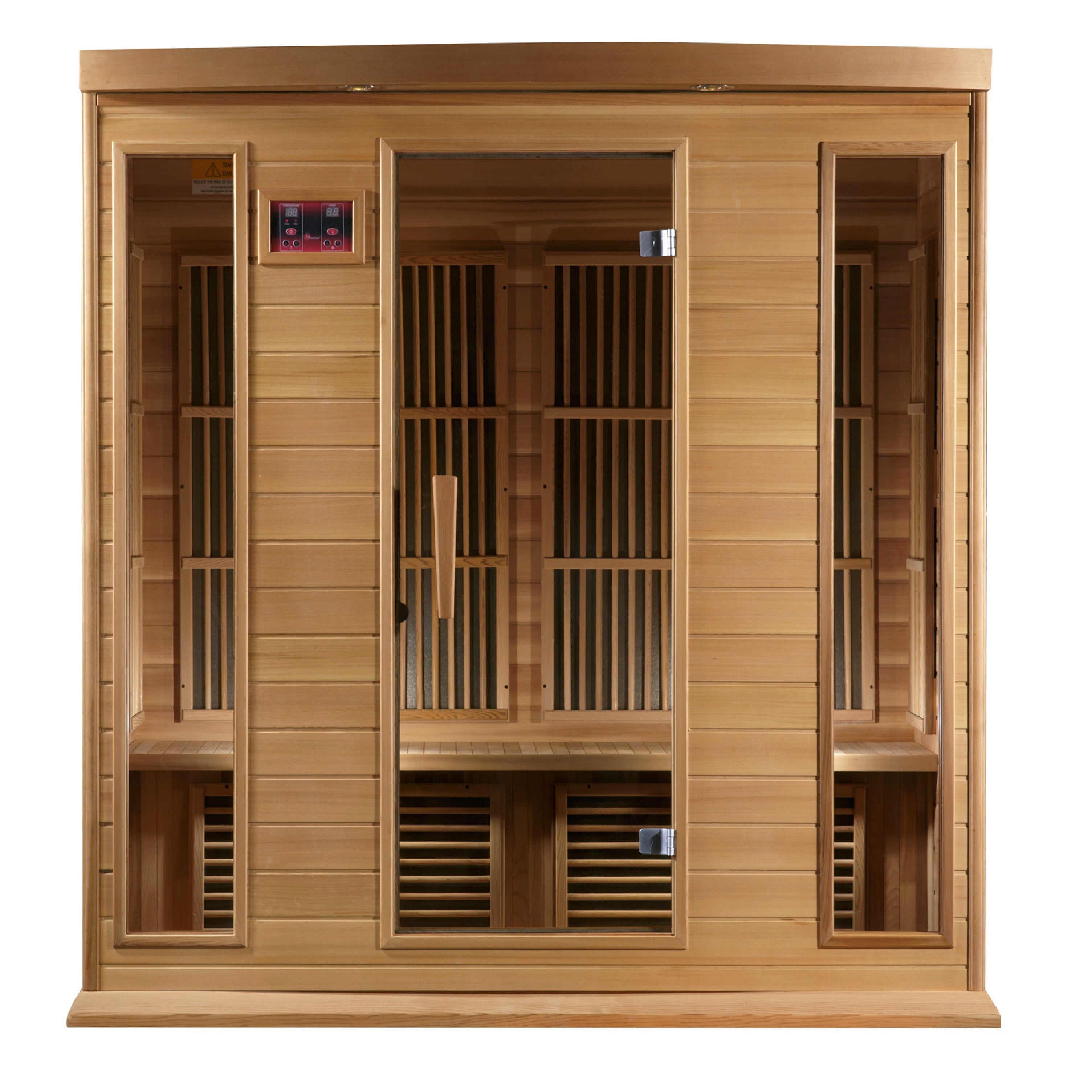 Dynamic Maxxus Red Cedar Low EMF FAR IR Saunas MX-K406-01 CED - Poolstoreconnect