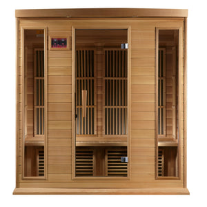 Dynamic Maxxus Red Cedar Low EMF FAR IR Saunas MX-K406-01 CED - Poolstoreconnect