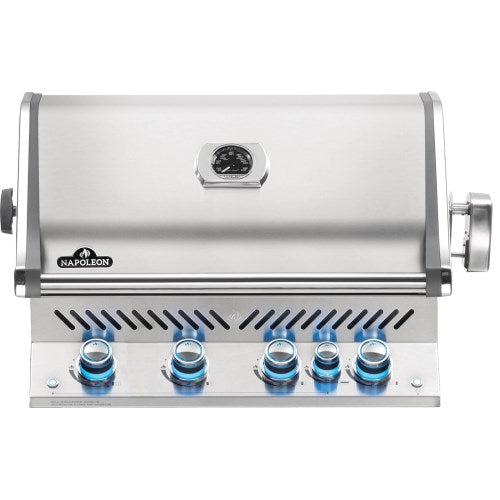 Napoleon Built In Prestige Pro™ 500 Grill Head w/ Infrared Rear Burner Stainless Steel - Poolstoreconnect