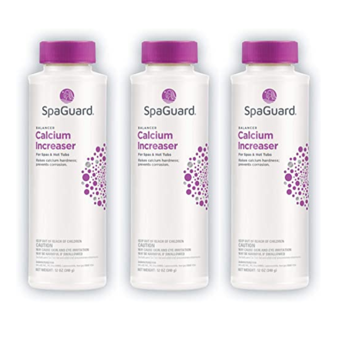 SpaGuard Spa Calcium Hardness Increaser 12 Oz (3 PACK) - Poolstoreconnect