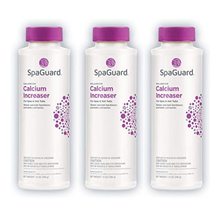 SpaGuard Spa Calcium Hardness Increaser 12 Oz (3 PACK) - Poolstoreconnect